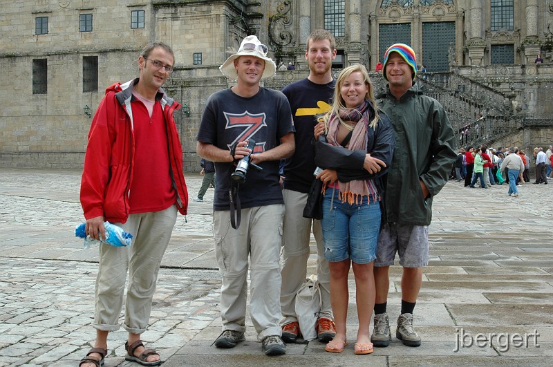 DSC_4621.JPG - Bertrand, Liam, Chris Haley und Guilherme in Santiago